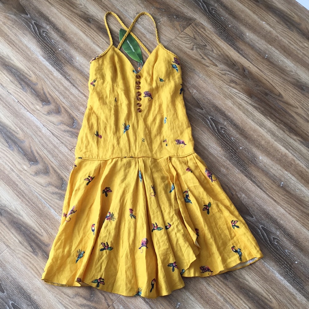 Farm Rio Tucanos Dress NWT